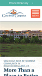 Mobile Screenshot of casadelascampanas.com